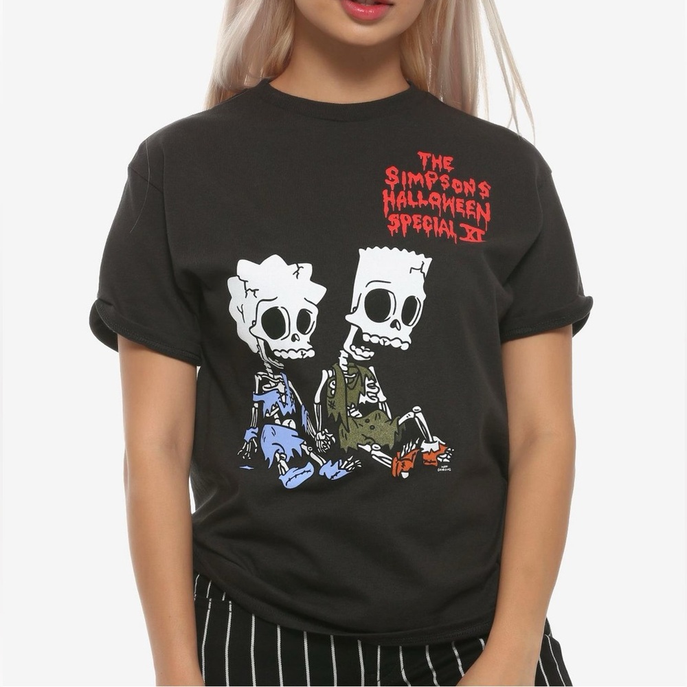 Simpsons Halloween Special Black Graphic Tee